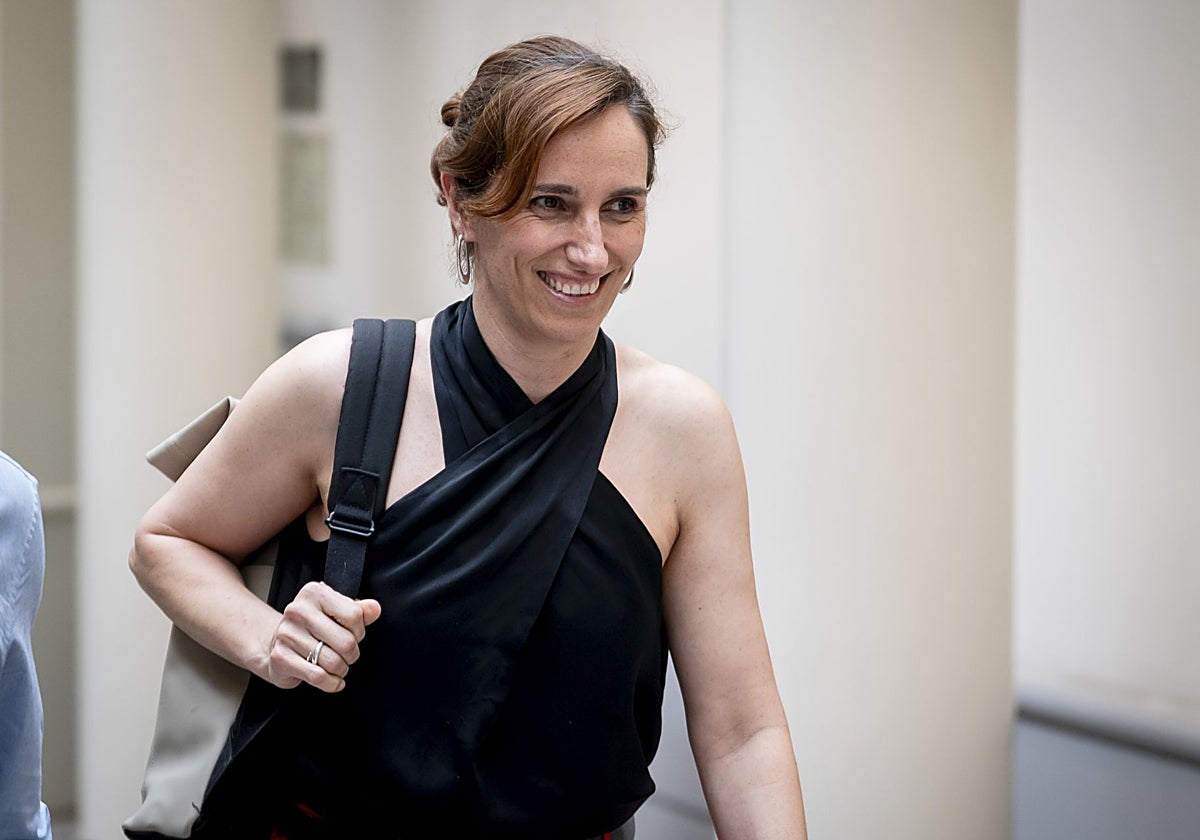 La ministra de Sanidad, Mónica García