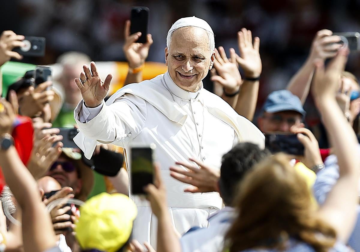 El Papa durante su encuentro con los jóvenes de la JMJ
