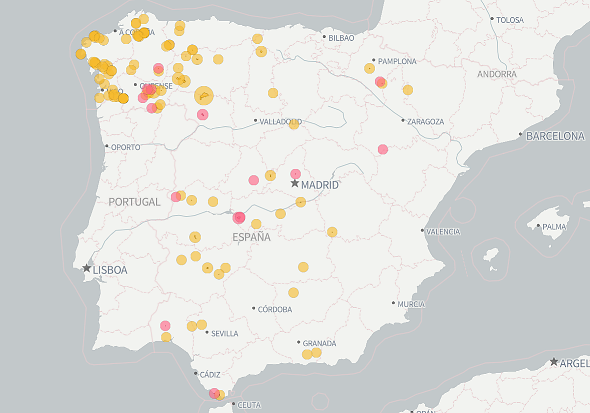 Radiografía de los incendios en 2025: los fuegos de agosto queman la mitad del suelo forestal que ha ardido en todo el año