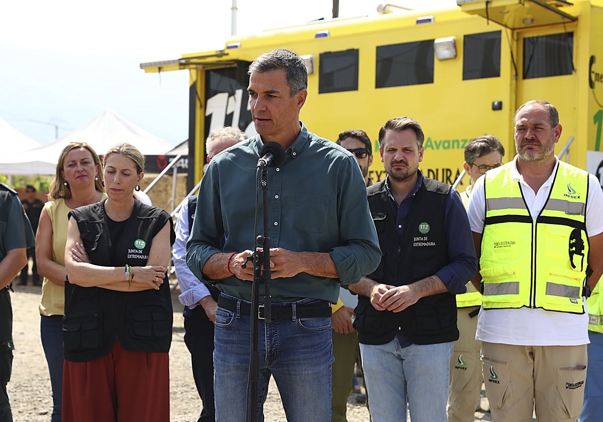 Incendios en Castilla y León, Galicia y Extremadura hoy, en directo: Pedro Sánchez habla en Asturias
