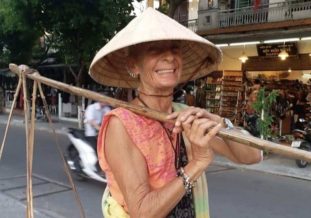 Mati Muñoz, en Indonesia.