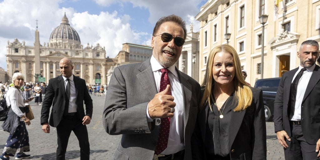 Arnold Schwarzenegger presenta en el Vaticano su plan para salvar el planeta del apocalipsis climático
