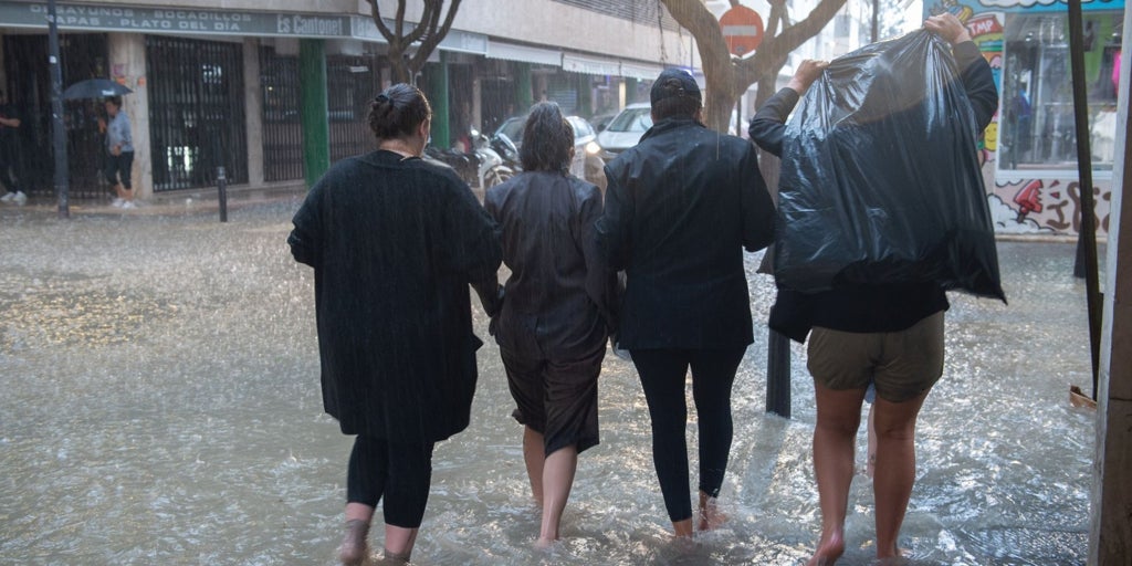 La Aemet nombra a Alice, la primera dana de gran impacto, con lluvias intensas en el este peninsular y Baleares