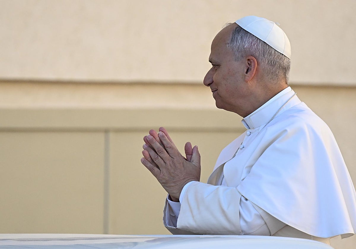 El Papa León XIV en una imagen de archivo