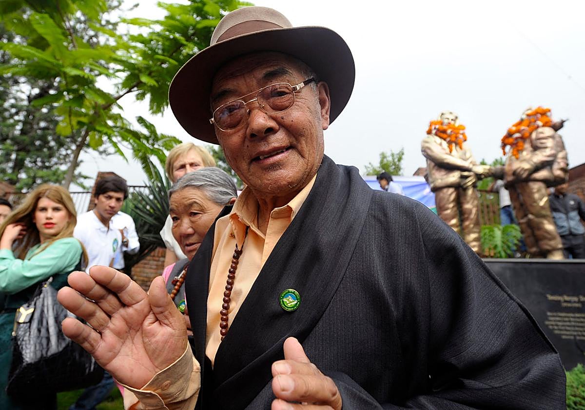 El nepalés Kanchha Sherpa en una imagen de archivo.