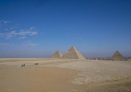 Rescatada una turista española del interior de una pirámide en Egipto tras lesionarse un pie