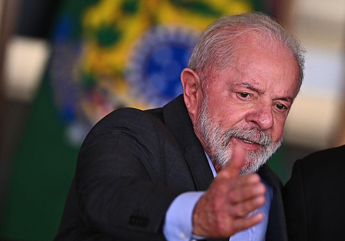 El presidente de Brasil, Luiz Inácio Lula da Silva
