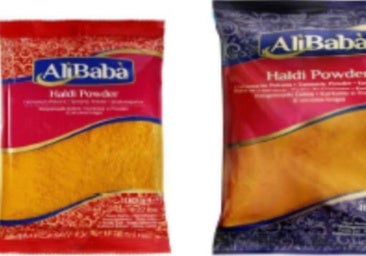 Alerta sanitaria por la presencia de 'Salmonella spp.' en cúrcuma en polvo de la marca Ali Baba