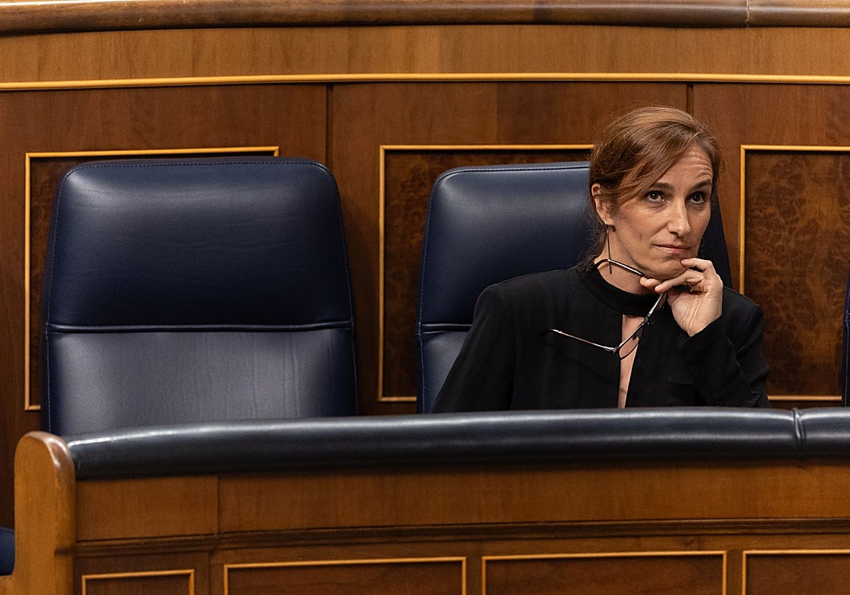 La ministra de Sanidad, Mónica García