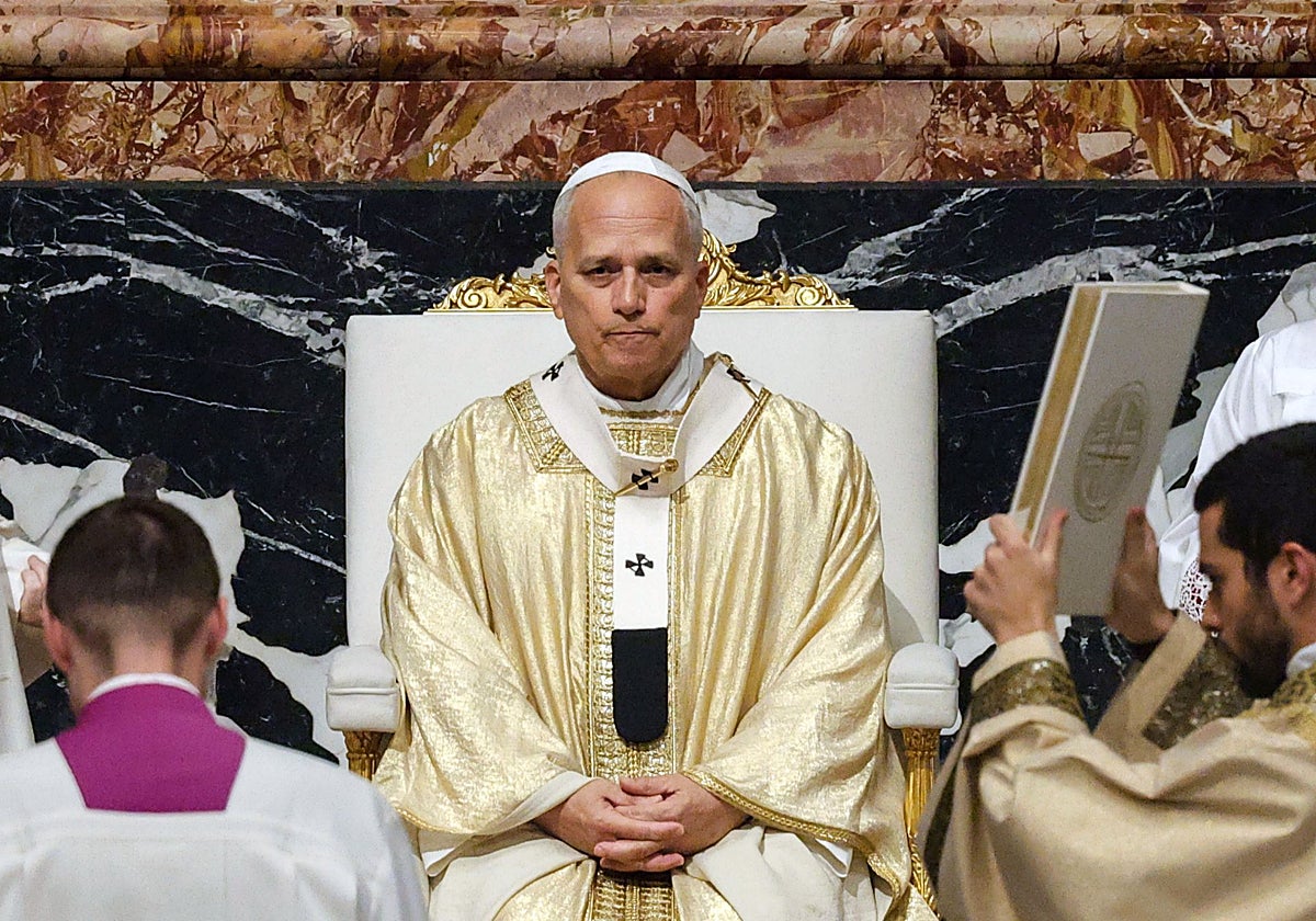 El Papa León XIV, recientemente