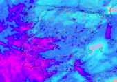 La Aemet avisa a estas zonas de España de la llegada de fuertes lluvias y tormentas por un tren de borrascas atlánticas