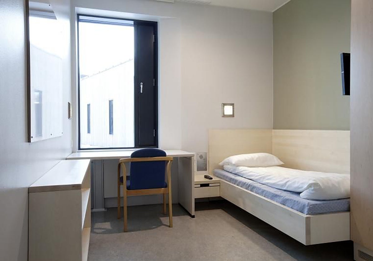 Una de las celdas de la prisión de Halden (Noruega) cuando fue inaugurada en 2010