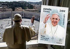 Correos homenajea al Papa Francisco con una tirada exclusiva de sellos