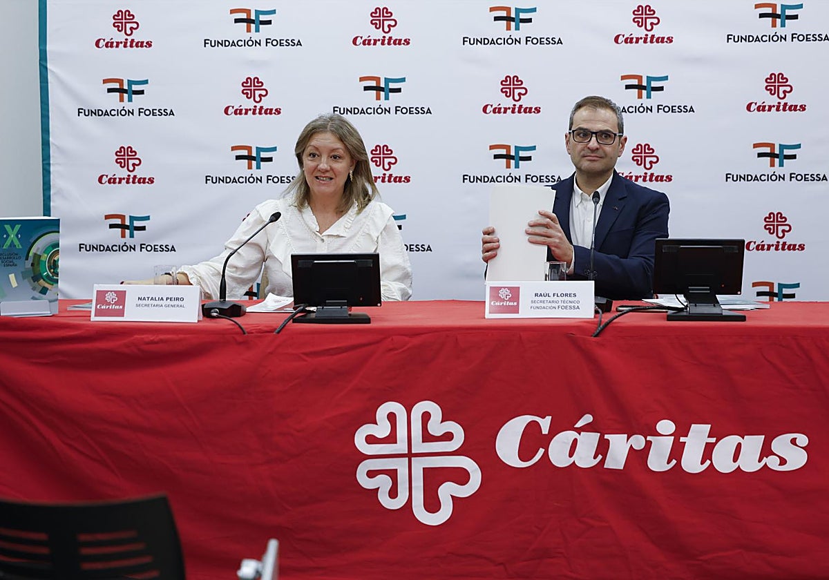 Presentación del Informe Foessa el pasado miércoles