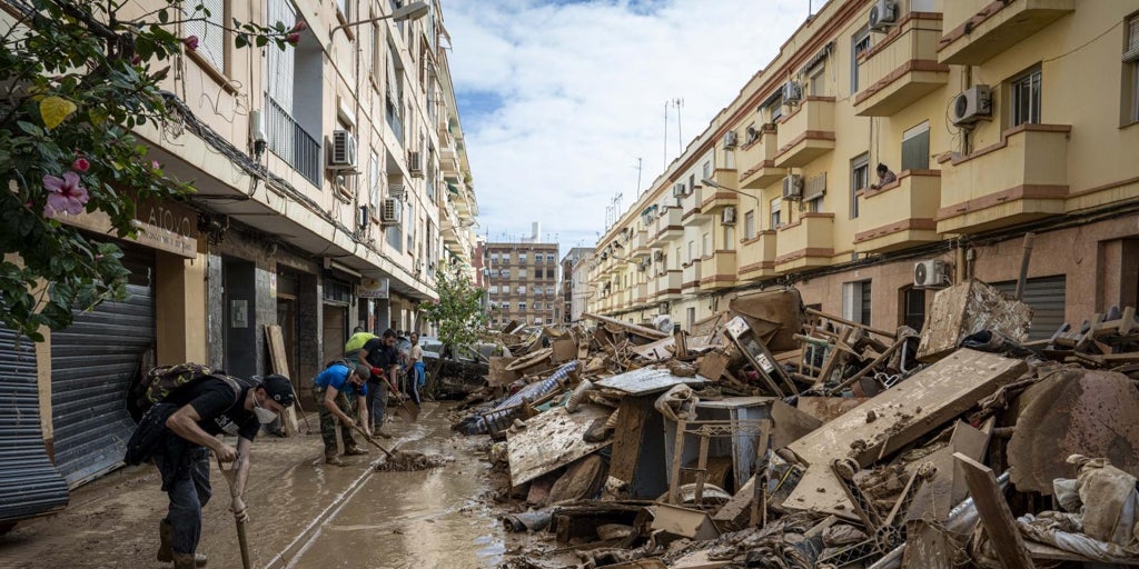 Las catástrofes costaron 11.330 millones en España en 2024, nuevo récord por la dana