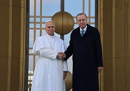 El Papa y Erdogan apuestan por la vía de los dos estados para el conflicto de Israel y Gaza
