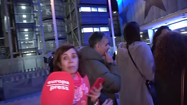 Agatha Ruiz de la Prada a la carrera para ver a Raphael