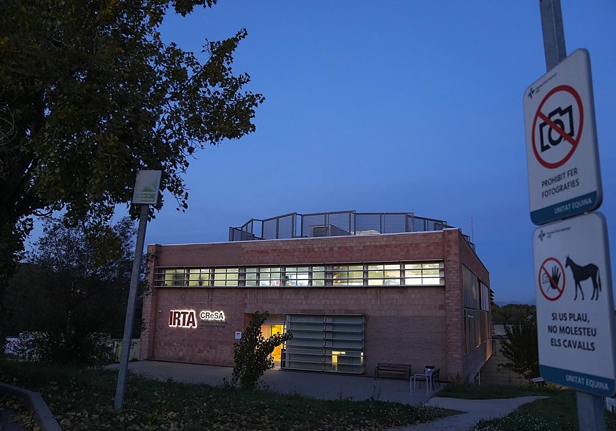 Imagen del Laboratorio IRTA-CReSA en el campus de Bellaterra de la Universidad Autónoma de Barcelona