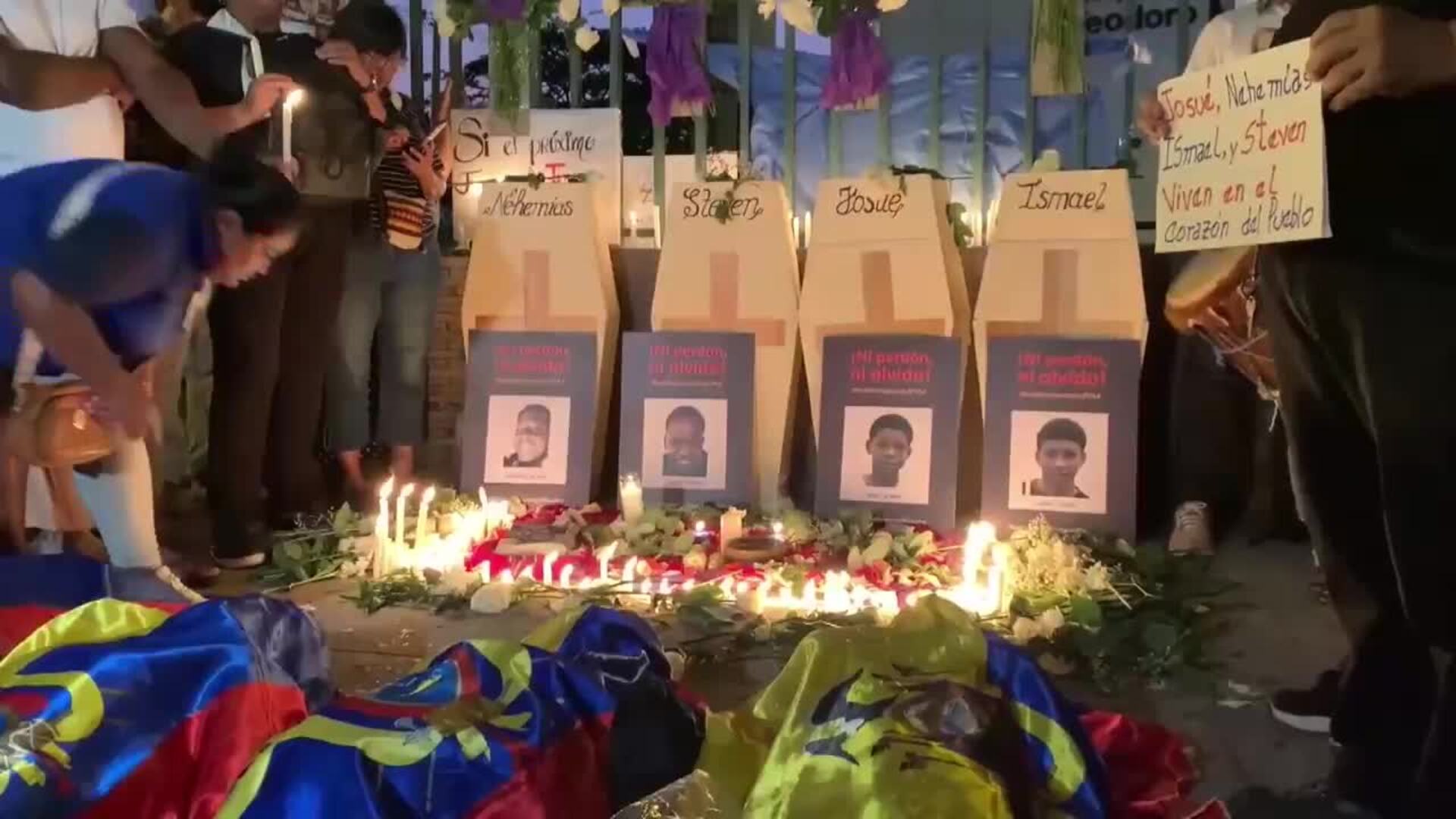 Ecuador sale a las calles a un año de la desaparición de 4 menores: &quot;No los olvidamos&quot;