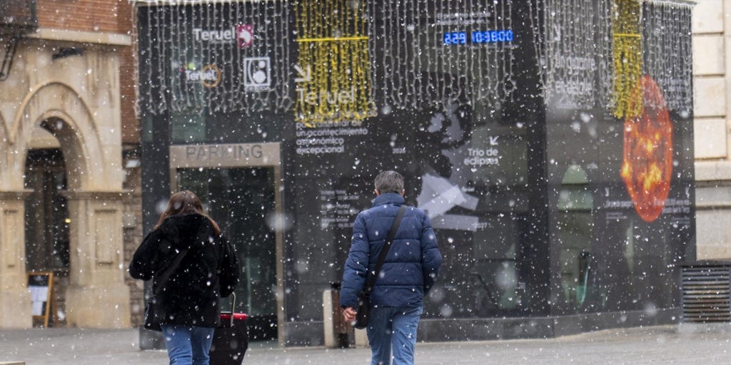 El nuevo año llega con un episodio de lluvias y con la amenaza de nevadas en cotas bajas