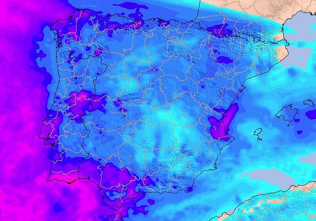 La Aemet avisa a España de tormentas fuertes y nieve en cotas bajas por la borrasca Francis: estas son las zonas más afectadas