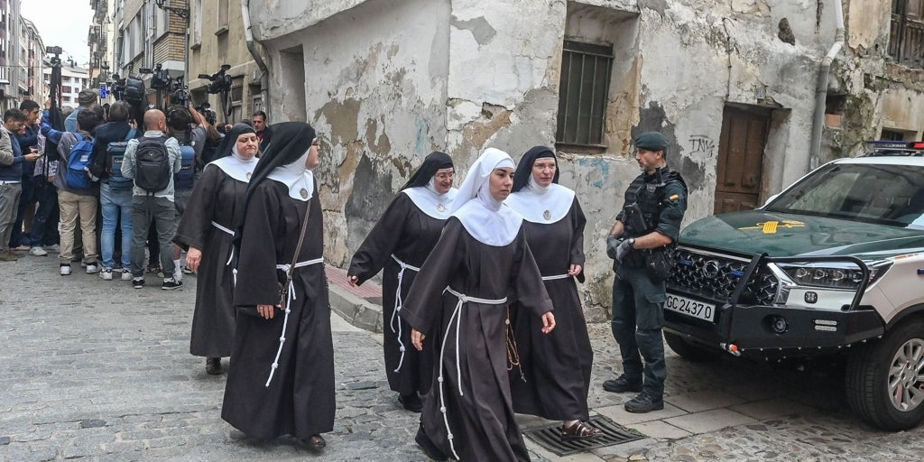 El juzgado suspende el desahucio de las exmonjas de Belorado del monasterio de Orduña