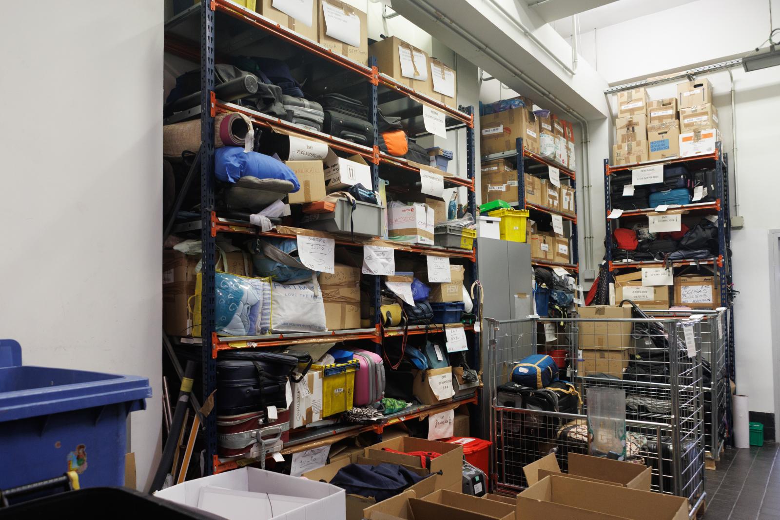 Imagen principal - El almacén donde se guardan los objetos perdidos