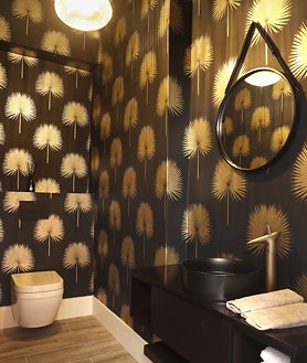 Imagen secundaria 2 - Salón, despacho y baño de cortesía del piso de lujo