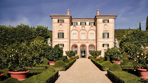 Villa Cetinale, una de las lujosas casas de la familia Roy en 'Succession'.