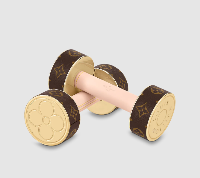 Mancuernas de 2 kg de Louis Vuitton: 2.010 euros.