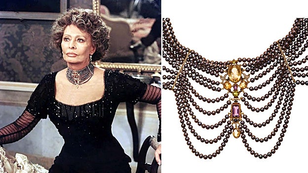 Sofía Loren también ha llevado las joyas del italiano en 'Franzesca e Nunciata'.