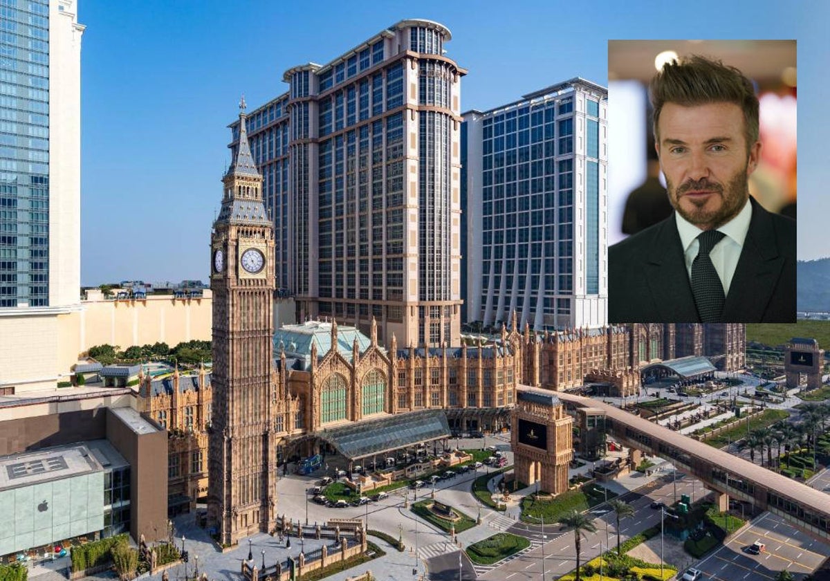 David Beckham diseña 14 suites de lujo en el complejo hotelero The Londoner Hotel Macao.