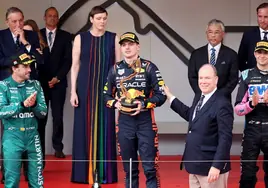 El exclusivo y lujoso baúl fabricado a mano que guardaba el trofeo del Gran Premio de Fórmula 1 de Mónaco