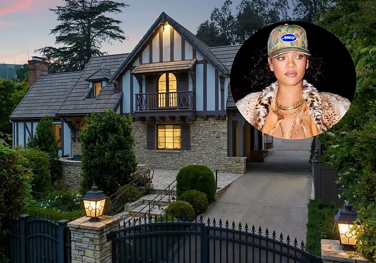 Así es la mansión que vende Rihanna en Beverly Hills