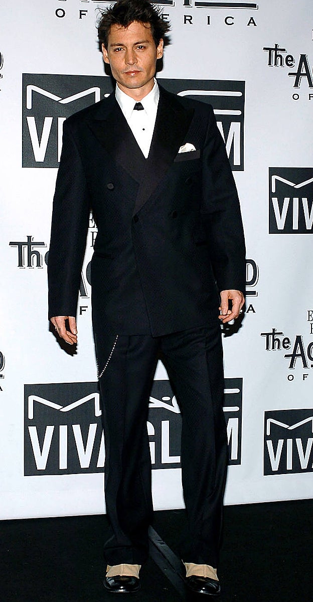 Depp siempre ha tenido un estilo bastante personal y atrevido.