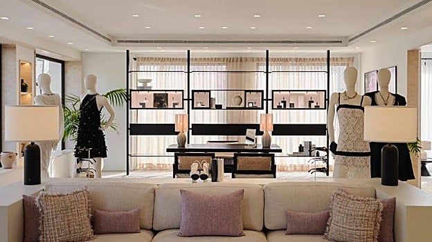 La boutique efímera de Chanel en Marbella