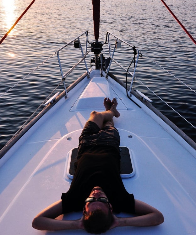 Relax a bordo de un barco
