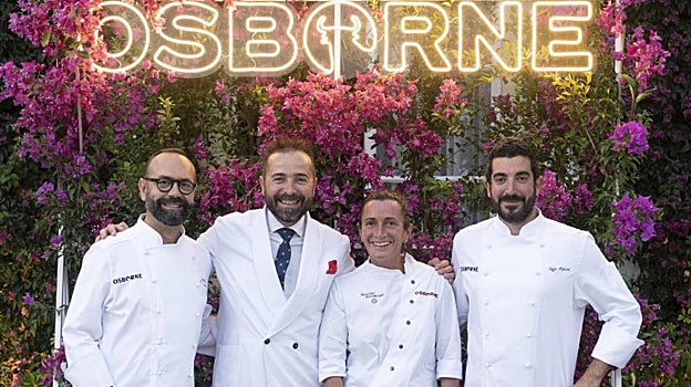 Los chefs que firman las tapas y cócteles de 'Saborea Osborne'