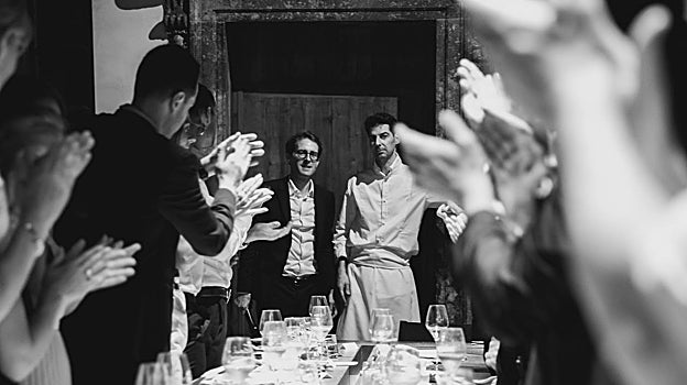 El chef italiano Massimiliano Alajmo ha sido el encargado de maridar la cosecha de este año, el Rosé Vintage 2009.