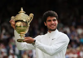 El Rolex con el que Carlos Alcaraz se ha convertido en campeón de Wimbledon