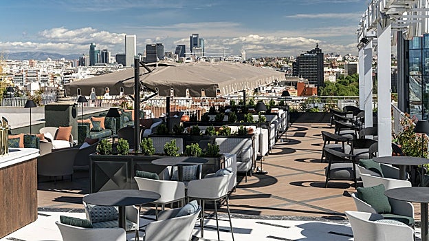 La azotea del Club Financiero Génova