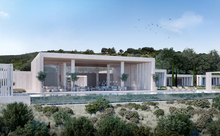Imagen principal - Situada en Sotogrande, cuesta más de 22 millones de euros. 