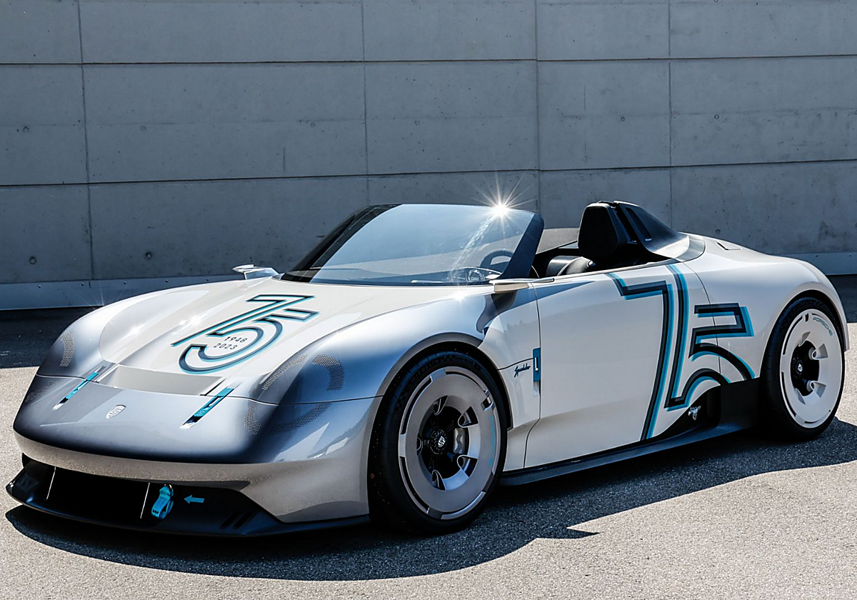 Así es el Porsche Vision 357 Speedster, un vehículo de lujo que celebra los 75 años de la compañía