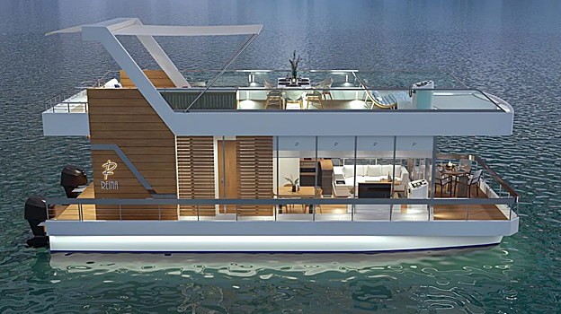 Estas embarcaciones están equipadas con todo lo necesario para hacer vida