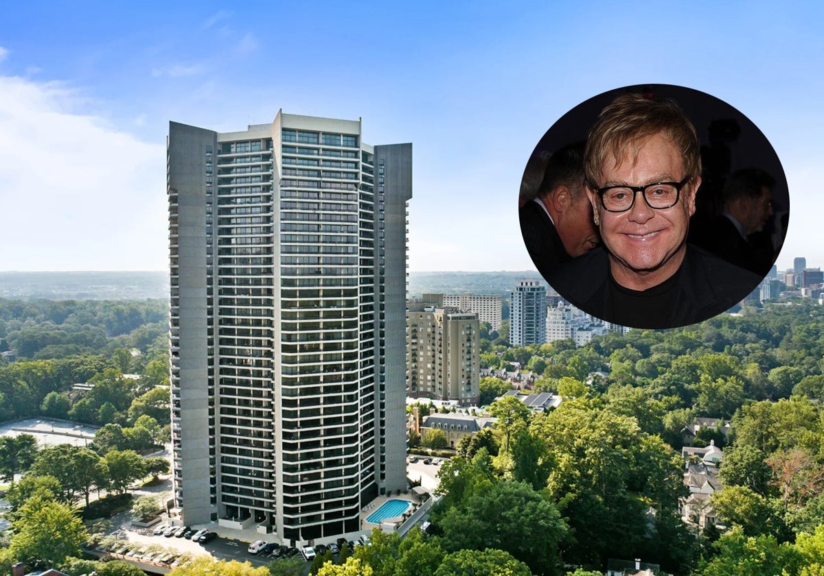 Así es el apartamento de lujo que vende Elton John en Atlanta