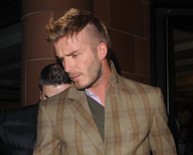 david beckham peinado 2009