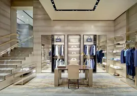 Giorgio Armani inaugura su tienda en el centro del lujo de Madrid, Galerías Canalejas