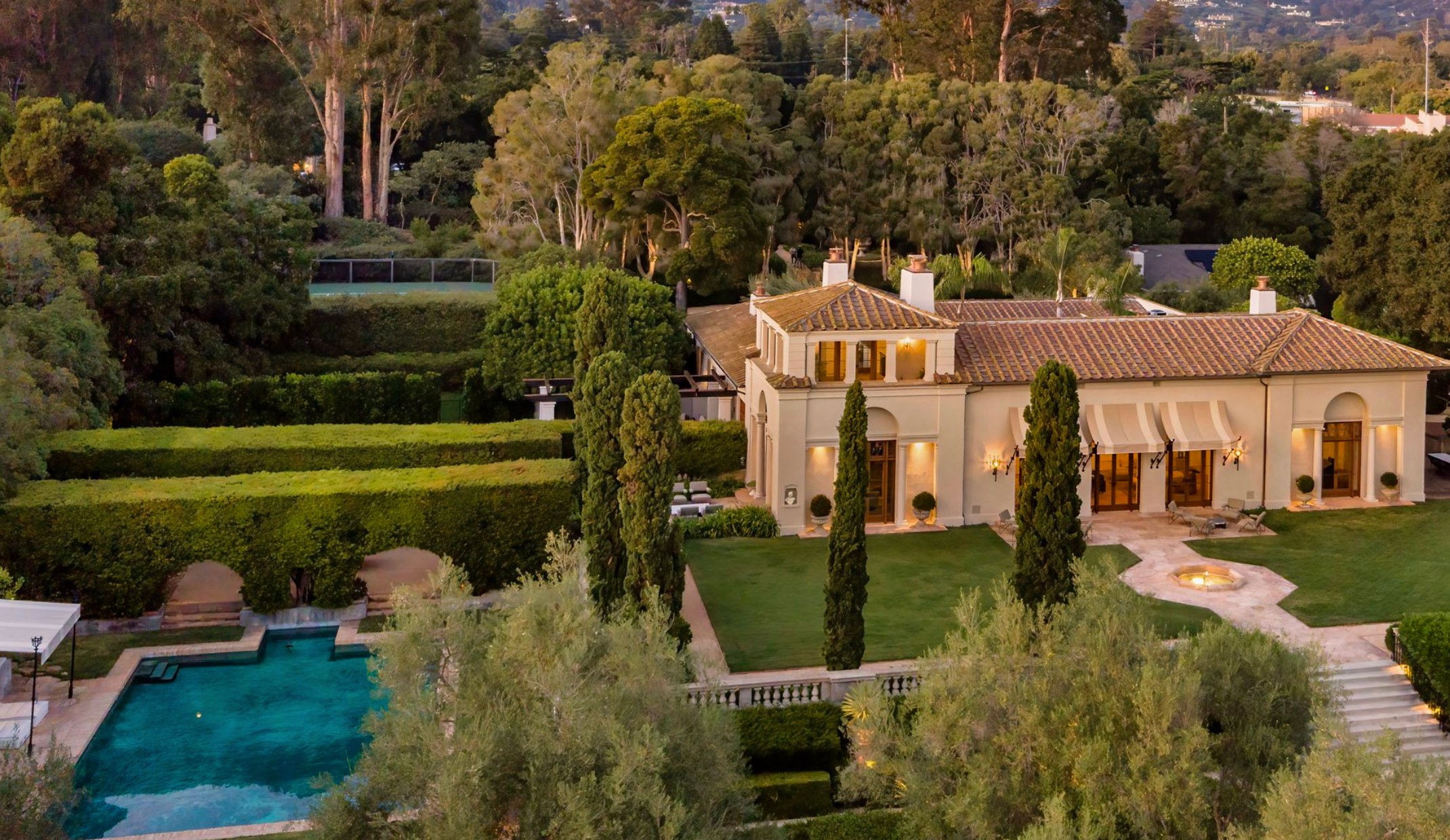 Esta espectacular propiedad de Montecito tiene una extensión de 8 acres