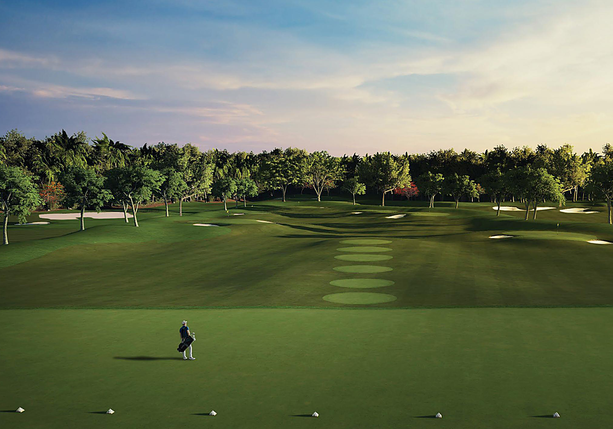 Así es el exclusivo campo de golf de Shell Bay Club