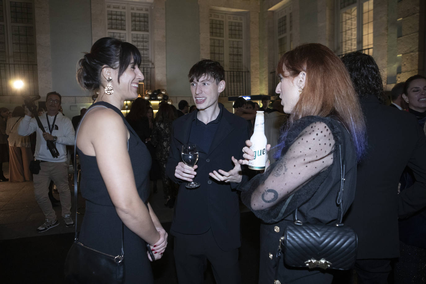 Brendan James, de Ecoalf, no ser perdió la fiesta de los Premios Summum de Diseño 2023. 